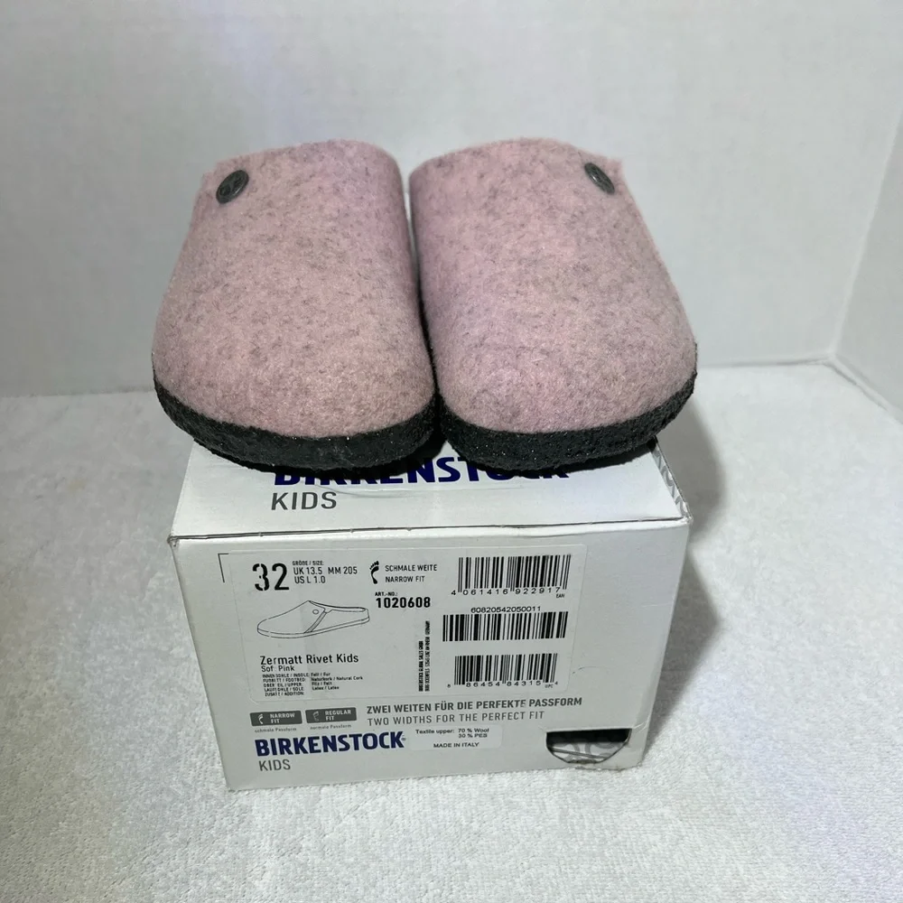 Birkenstock Zermatt Rivet Kids size 32/1 and 34/3 available